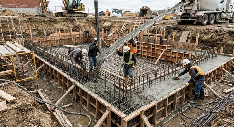 Basement Concrete Installation in Gloucester County, NJ