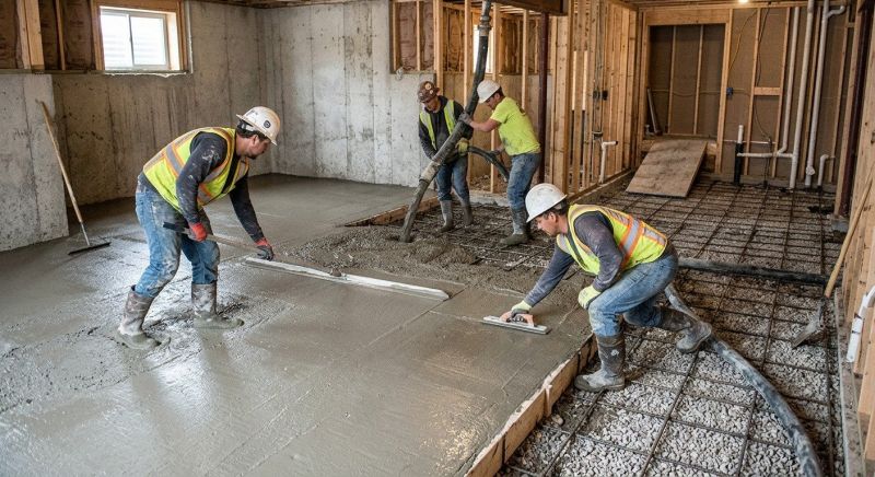 Basement Concrete Installation in Philadelphia, PA