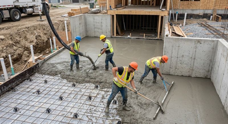 Basement Concrete Installation in Riverton, NJ