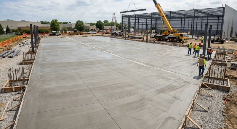 Commercial Slab Construction in Pitman, NJ