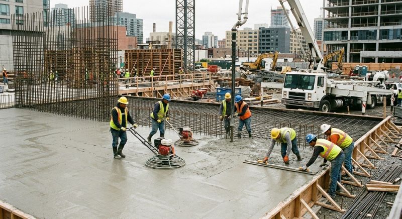 Commercial Slab Construction in Richboro, PA