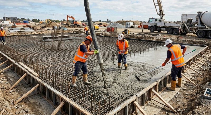 Foundation Wall Pouring in Newtown Square, PA