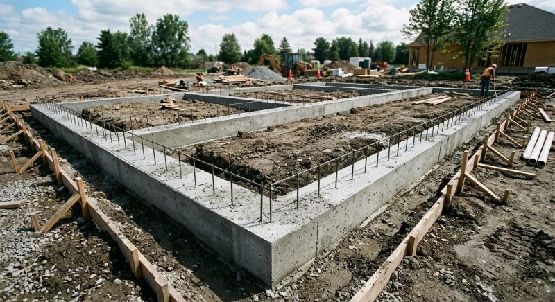 House Footing Construction in Philadelphia, PA